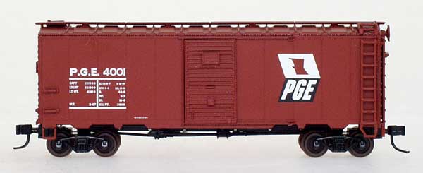 PWRS  Pacific Great Eastern (Rev Map Herald) Modified 40' Boxcar